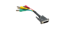 ADC-DMA/5BF-1 DVI-A to 5 BNC (Male - Female) Adapter Cable (1')