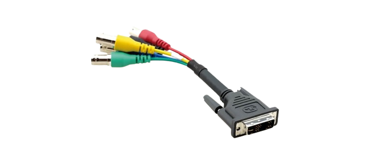 ADC-DMA/5BF-1 DVI-A to 5 BNC (Male - Female) Adapter Cable (1')