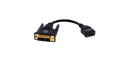 ADC-DM/HF DVI to HDMI (Male - Female) Adapter Cable (1')