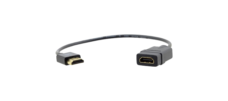 ADC-HM/HF/PICO HDMI (Male) to HDMI (Female) Cable Adapter (1')