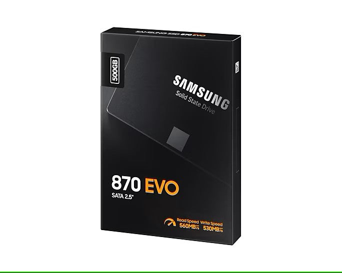 SAMSUNG 870 EVO 500GB 2.5 inch SATA III Internal SSD | MZ-77E500BW