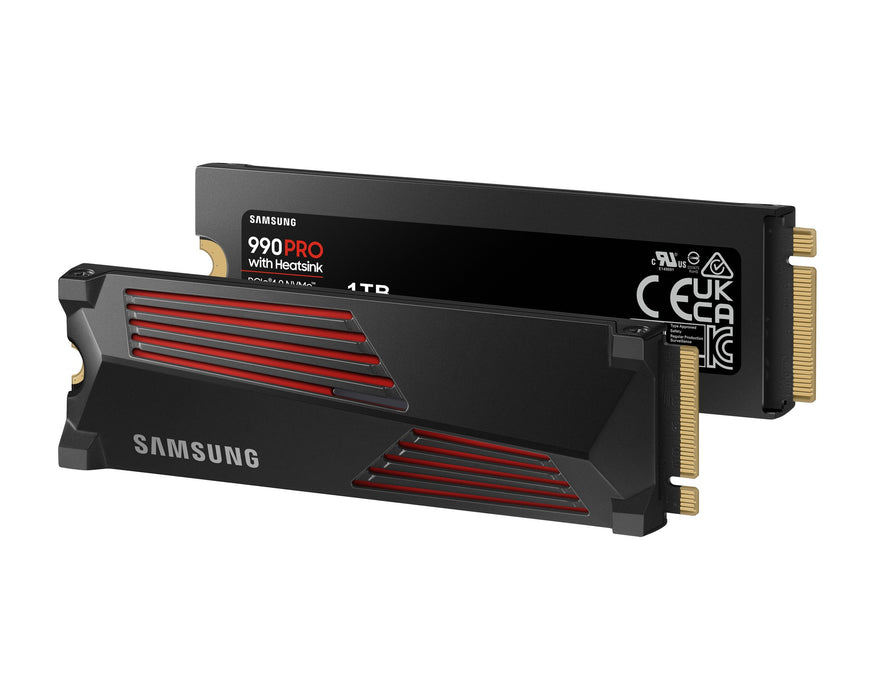 Samsung 990 PRO SSD 1TB with Heatsink | MZ-V9P1T0CW