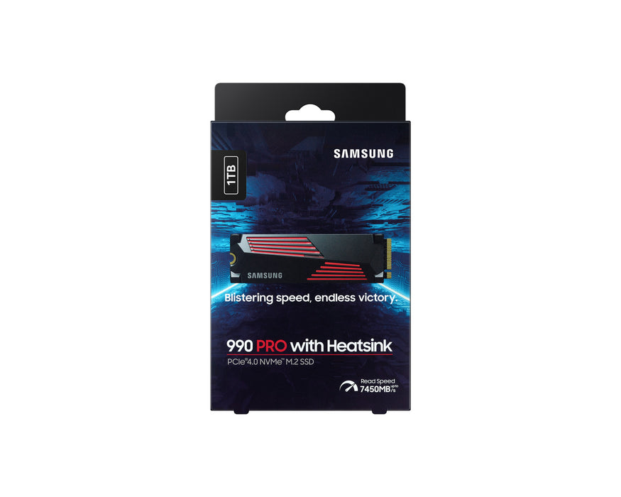 Samsung 990 PRO SSD 1TB with Heatsink | MZ-V9P1T0CW