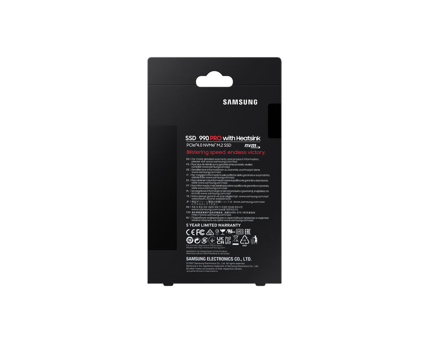 Samsung 990 PRO SSD 1TB with Heatsink | MZ-V9P1T0CW