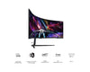 Samsung 57" Dual UHD Curved Gaming Monitor, Odyssey Neo G9 G95NC | LS57CG952NMXUE