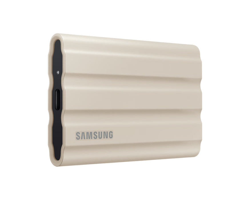 Samsung T7 Shield  2T Portable External SSD-BEIGE | MU-PE2T0K/WW