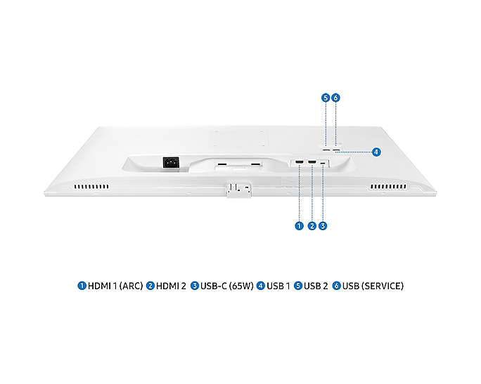 Samsung 32" M7 M70D UHD Monitor | LS32DM703UMXUE