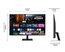 Samsung 32" M70D 4K UHD Monitor | LS32DM702UMXUE