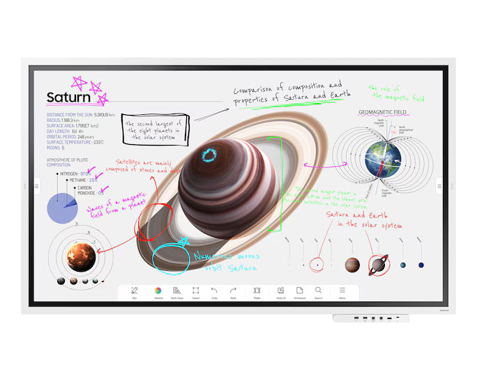 Samsung 65" Flip Pro WM65B Interactive Display | LH65WMBWBGCXUE