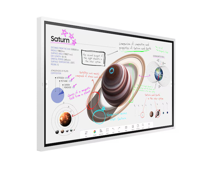 Samsung 65" Flip Pro WM65B Interactive Display | LH65WMBWBGCXUE
