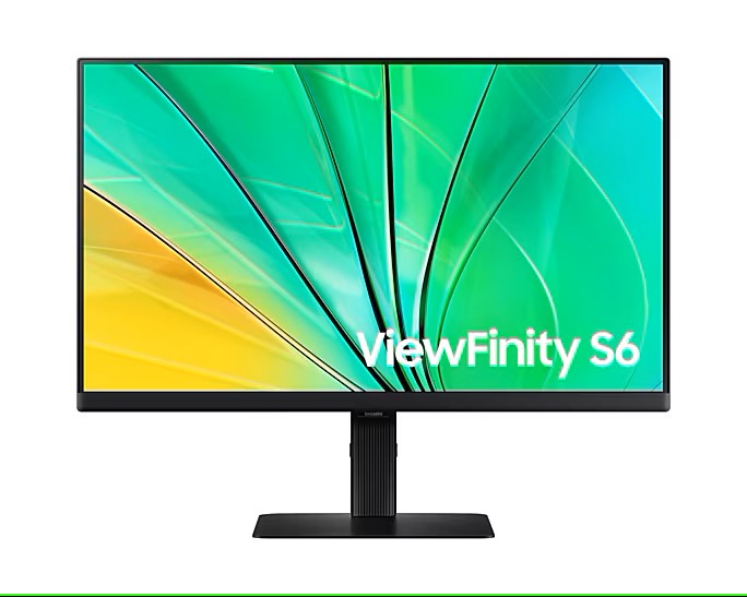 Samsung 24" S60D QHD ViewFinity High Resolution Monitor | LS24D606EAMXUE