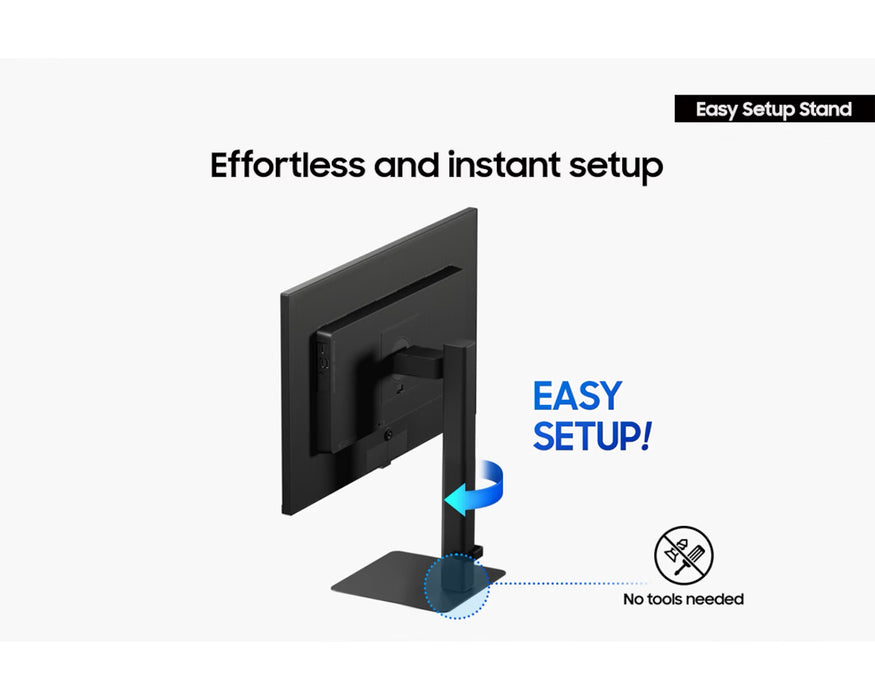Samsung 27" ViewFinity S60D QHD Monitor | LS27D606EAMXUE