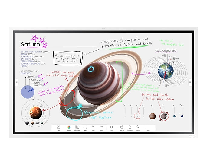 Samsung Flip Pro WM55B 55" Interactive Display | LH55WMBWBGCXUE