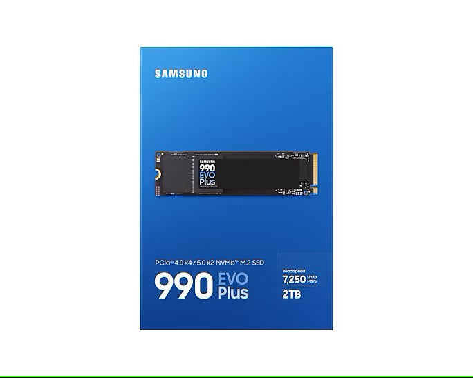 Samsung 990 EVO Plus NVMe M.2 SSD 2TB | MZ-V9S2T0BW
