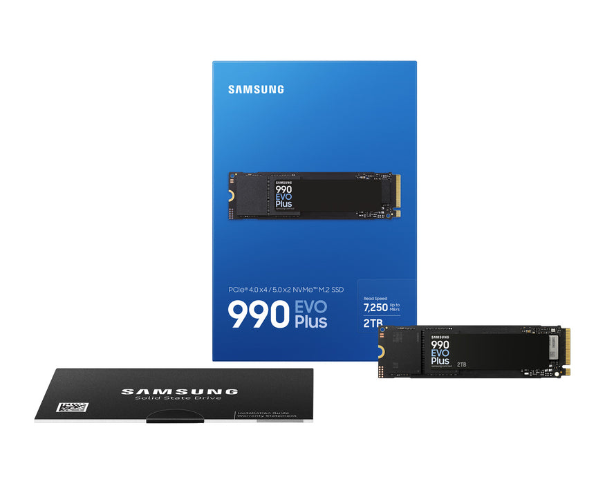 Samsung 990 EVO Plus NVMe M.2 SSD 2TB | MZ-V9S2T0BW