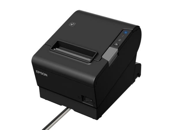 Epson TM-T88VI (111A0): Serial, USB, Ethernet, PS, Black, UK Receipt Printer