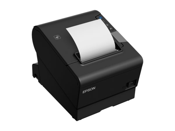 Epson TM-T88VI (111A0): Serial, USB, Ethernet, PS, Black, UK Receipt Printer