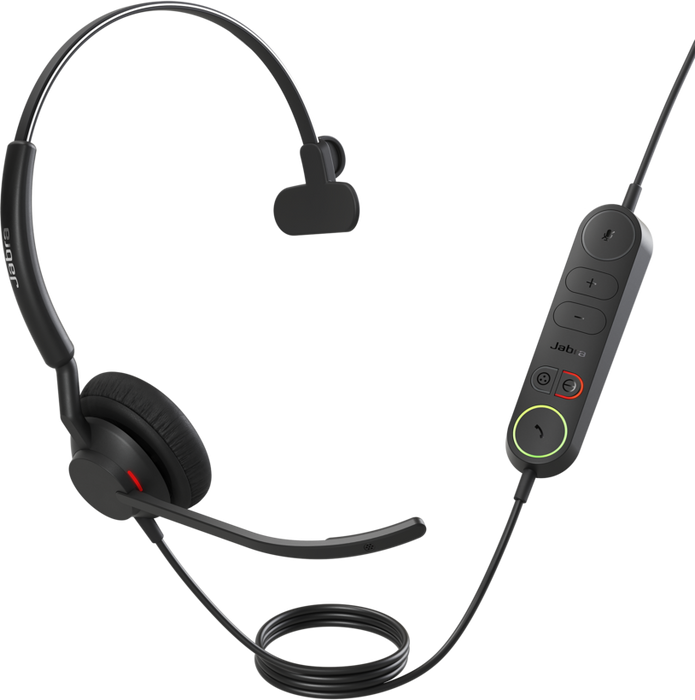 Jabra Engage 40 UC Mono Headset | USB-A, USB-C | 4093-419-279, 4093-419-299