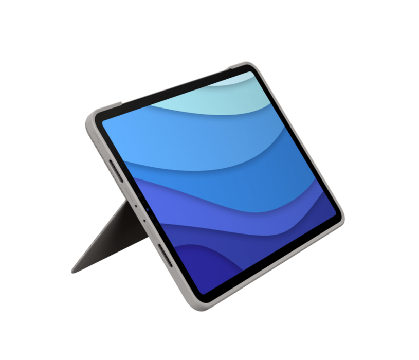 Logitech Combo Touch iPad Pro 11 Case (1st, 2nd, 3rd and 4th gen) - SAND - English (US) | 920-010256