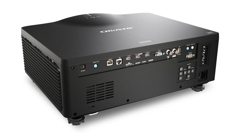 Christie DWU760-iS 7,150 lumen, WUXGA, 1-DLP Laser Projector, fixed motorized zoom lens (Black) | 171-029102-XX - Call for Price.