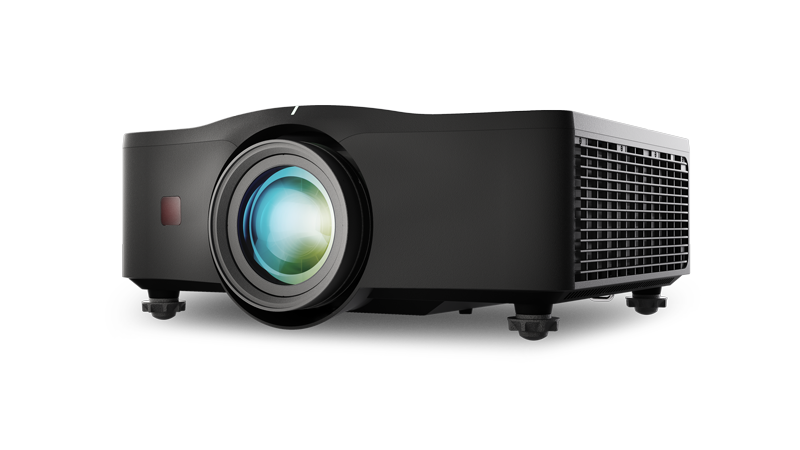 Christie DWU760-iS 7,150 lumen, WUXGA, 1-DLP Laser Projector, fixed motorized zoom lens (Black) | 171-029102-XX - Call for Price.