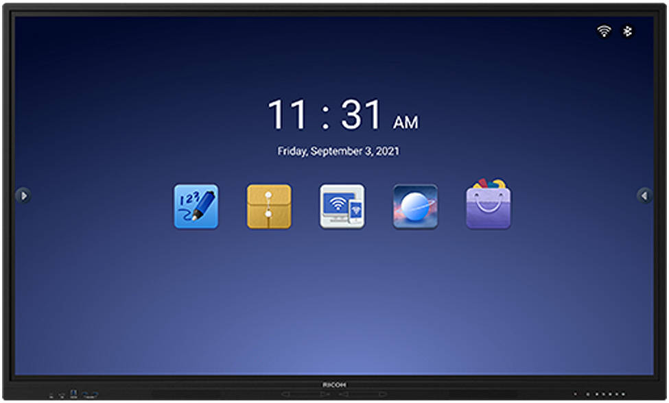 RICOH A7500 Interactive Whiteboard Display (Adroid Panel + Eshare Plus App)