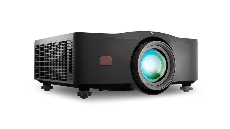 Christie DWU760-iS 7,150 lumen, WUXGA, 1-DLP Laser Projector, fixed motorized zoom lens (Black) | 171-029102-XX - Call for Price.