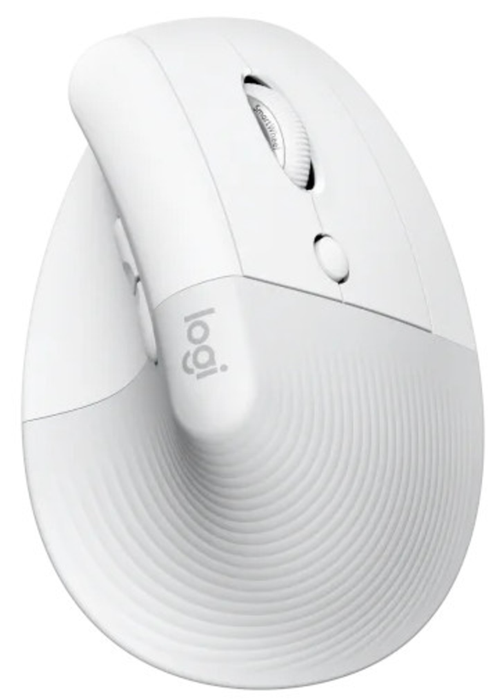 Logitech LIFT Vertical  Ergonomic Mouse for Business - GRAPHITE, WHITE | 910-006494 , 910-006496