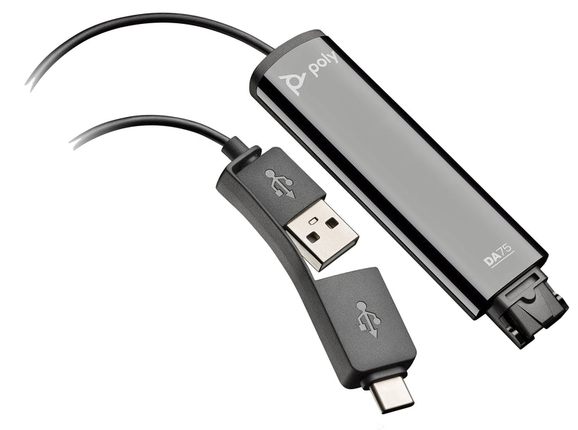 Poly DA75 USB to QD Adapter AE | 786C6AA