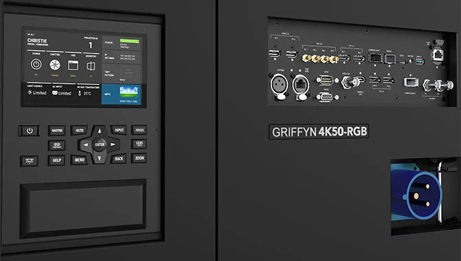 Christie Griffyn 4K50-RGB 3-DLP 4K Pure Laser Projector - no lens | 163-050106-XX - Call for Price.