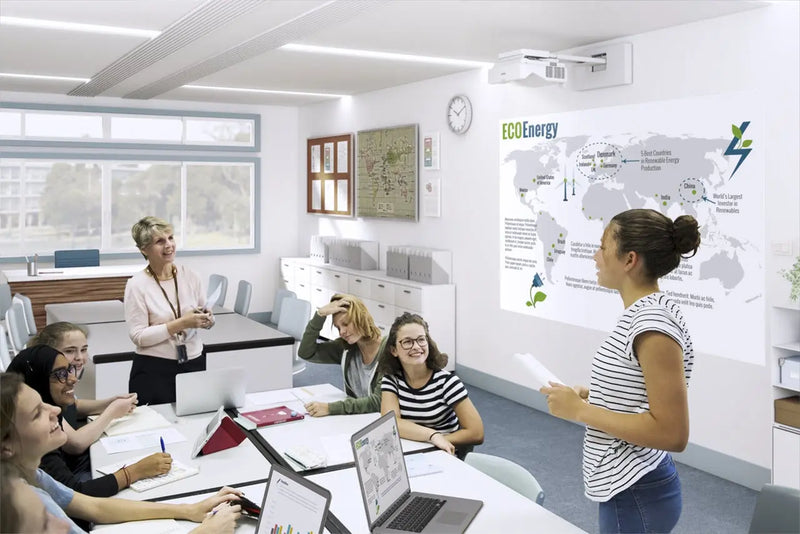 Epson EB-770FI Full HD 3LCD Interactive Education Projector | Engage Students & Enhance Learning