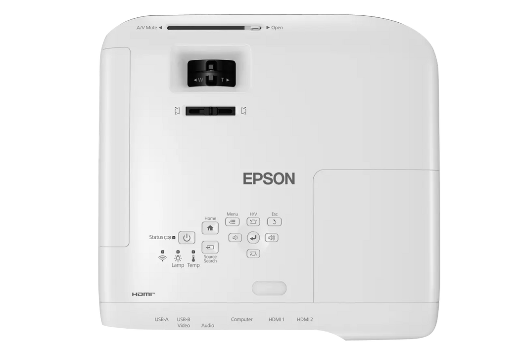 Epson EB-FH52 LCD Projector - Full HD Visuals & Enhanced Connectivity