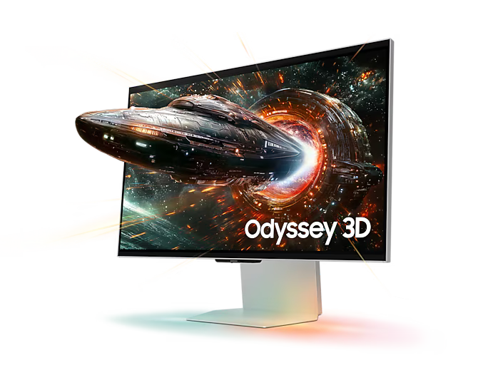 Samsung 27" Odyssey 4K Gaming Monitor with AI 3D Video Conversion | LS27FG900XMXUE