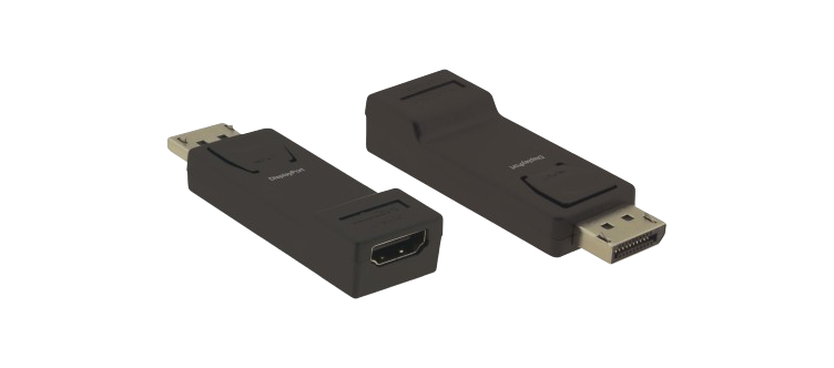 AD-DPM/HF DisplayPort (M) to HDMI (F) Adapter