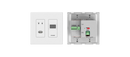 WP-DEC7  decoder for streaming 4K video signals via Ethernet over copper cable.