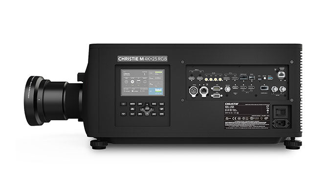 Christie M 4K+25 RGB 3-DLP, UHD Pure Laser Projector - no lens | 163-053109-XX - Call for Price.