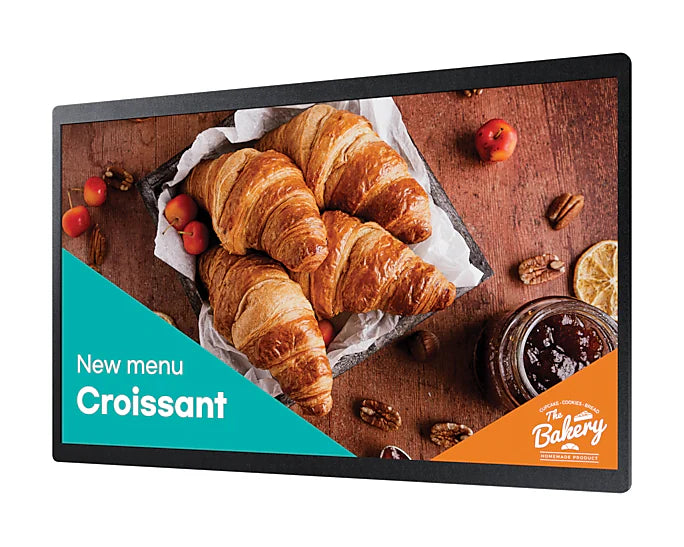 Samsung 24" QB24C Small Digital Signage | LH24QBCEBGCXUE