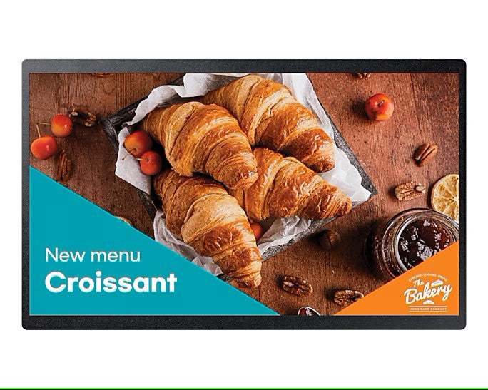 Samsung 24" QB24C Small Digital Signage | LH24QBCEBGCXUE