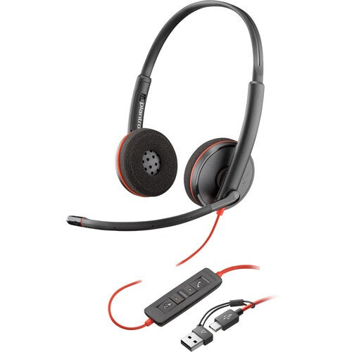 Poly Blackwire 3220 Stereo USB-C Headset | 8X228AA
