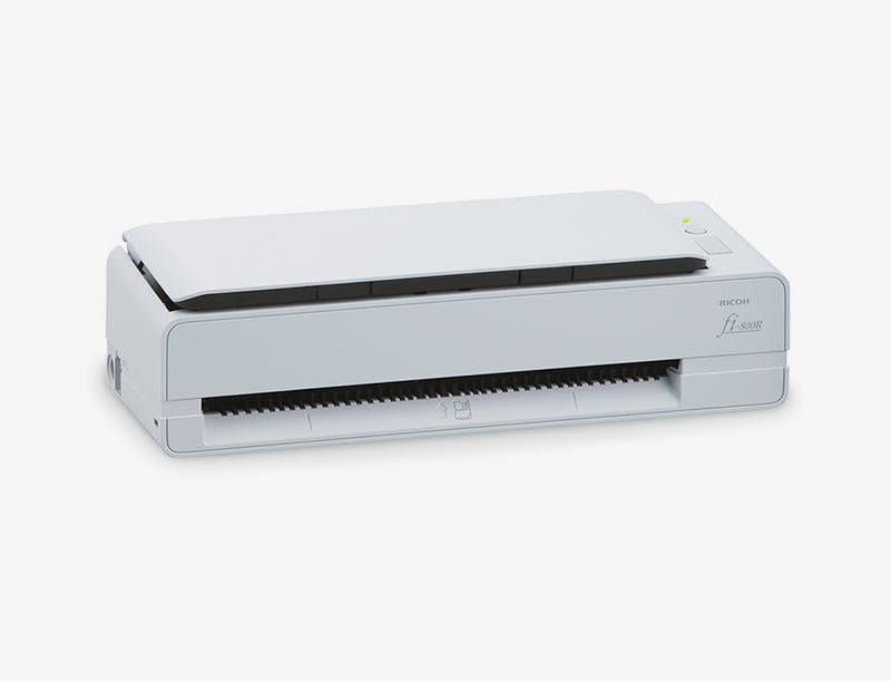 RICOH fi-800R Ultra-Compact, Color Duplex Document Scanner with Dual Auto Document Feeders (ADF)
