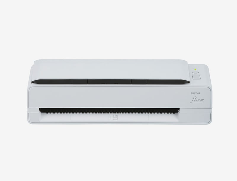 RICOH fi-800R Ultra-Compact, Color Duplex Document Scanner with Dual Auto Document Feeders (ADF)