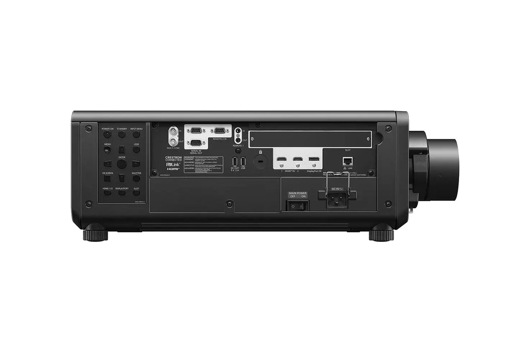Panasonic PT-REQ10BE 4K UHD, 10000 lumens, 1 Chip DLP Laser Projector - no lens