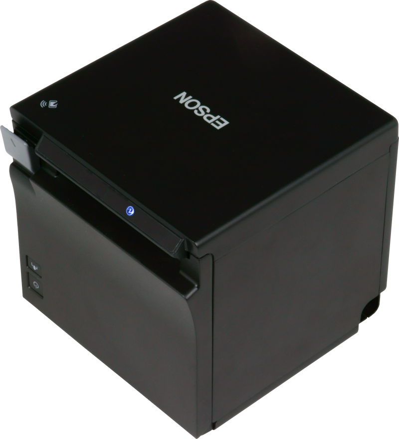 Epson TM-m30II (112): USB + Ethernet + BT, Black, PS, UK