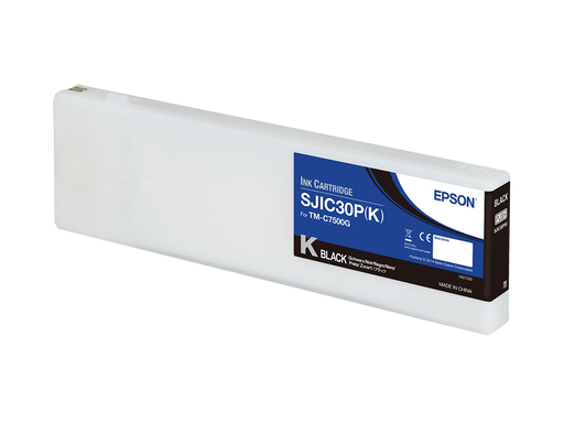 SJIC30P(K): Ink cartridge for ColorWorks C7500G (Black)