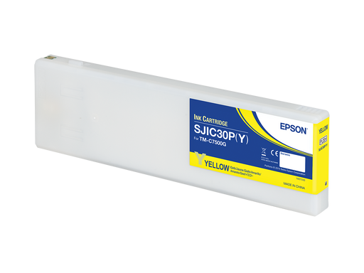 SJIC30P(Y): Ink cartridge for ColorWorks C7500G (Yellow)