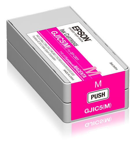 GJIC5(M): Ink cartridge for ColorWorks C831 (Magenta) (MOQ=10)