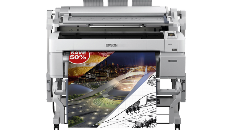 Epson SureColor SC-T5200 PS MFP Large-Format Multifunction Printer