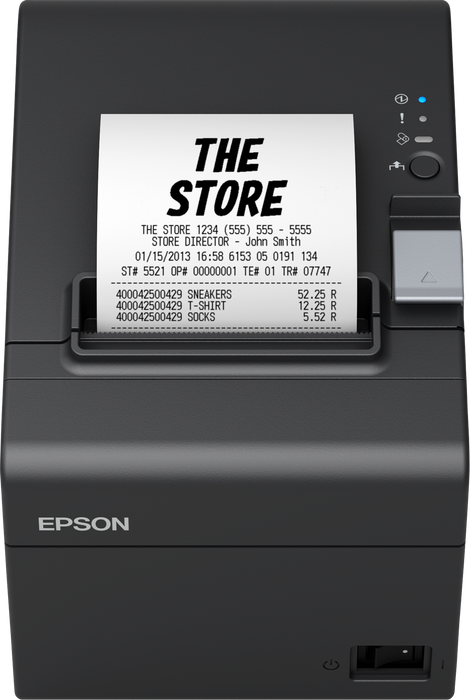 Epson TM-T20III (012A0): Ethernet, PS, Blk, UK Receipt Printer