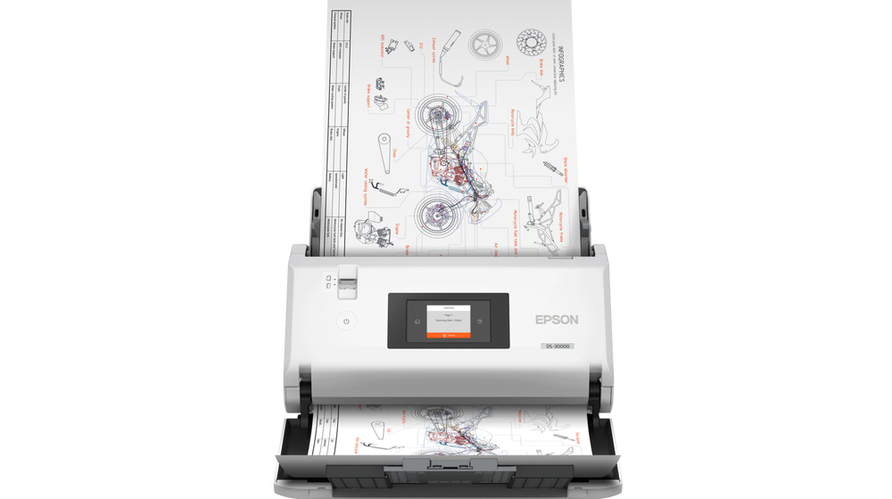 Epson WorkForce DS-30000 High-Speed Document Scanner - Professional Grade Efficiency