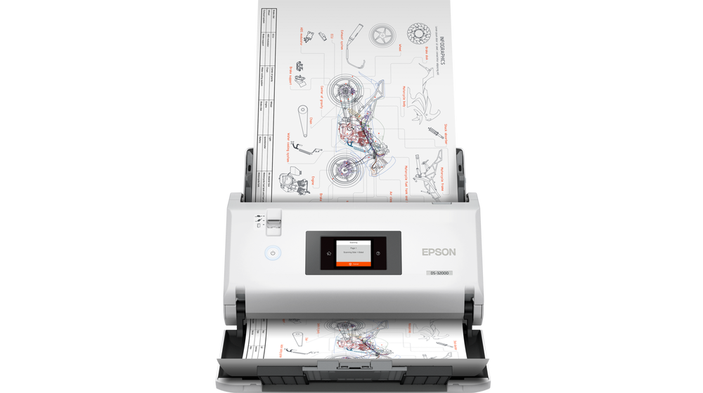 Epson WorkForce DS-32000 High-Volume Document Scanner - Versatile and Reliable